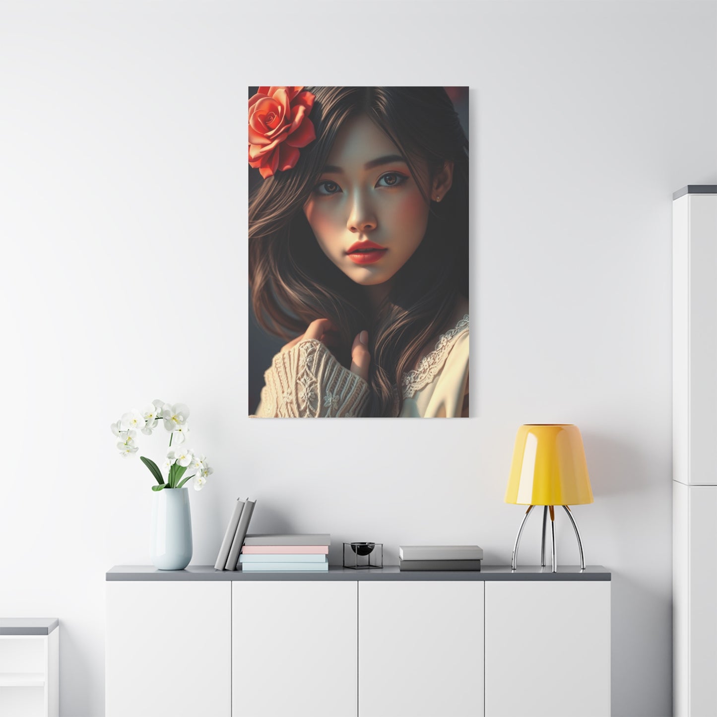 Serenade of Hearts Canvas Wall Art & Canvas Print
