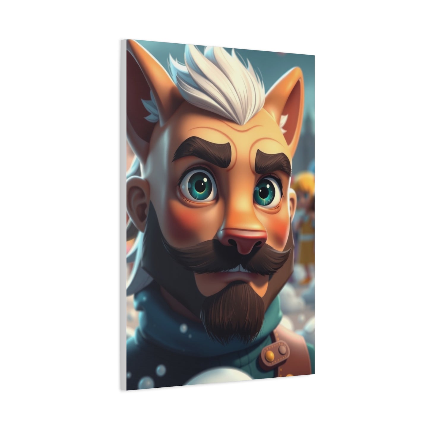 Animated Elegance Canvas Wall Art & Canvas Print