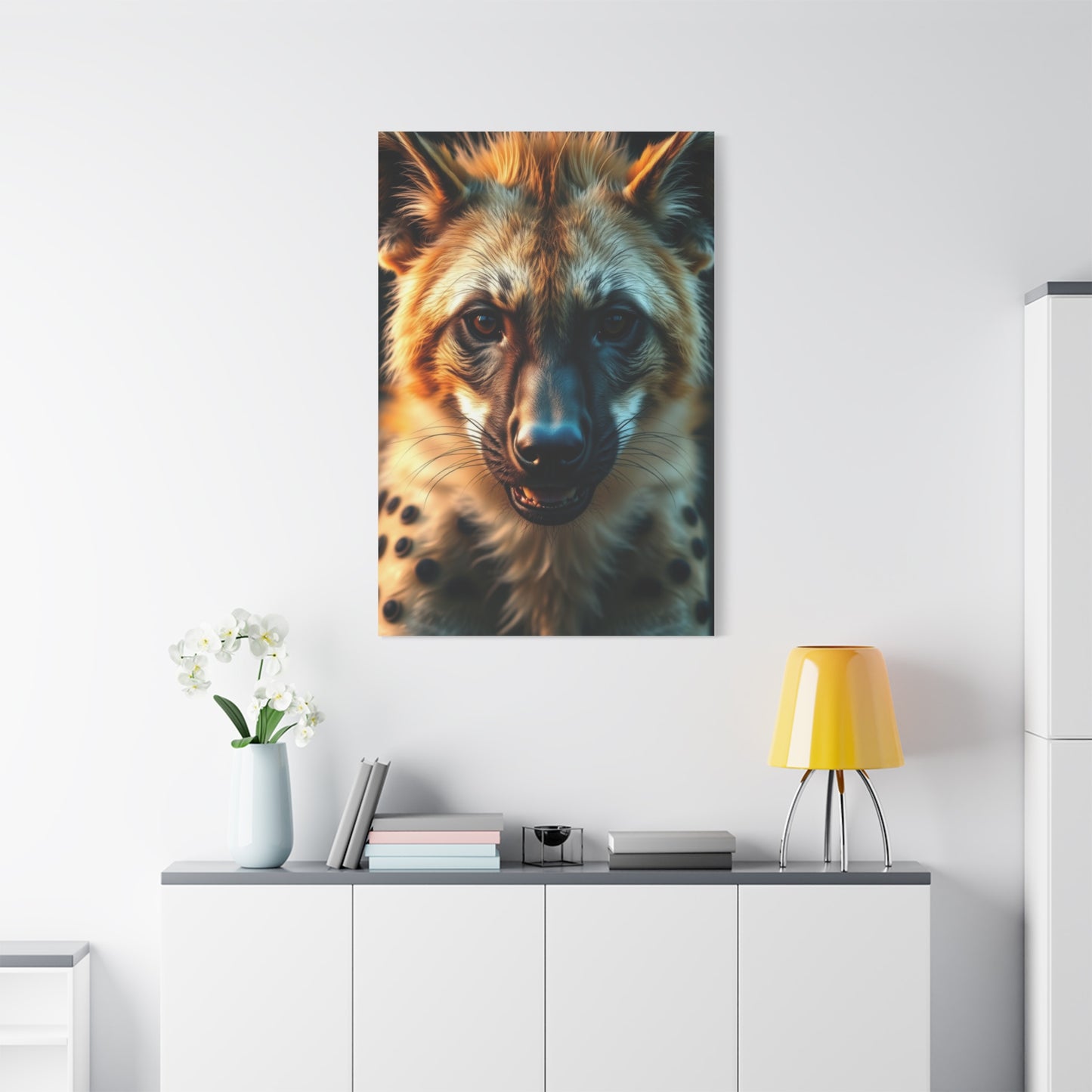 Vision Hyenas Art Art Wall Art & Canvas Print
