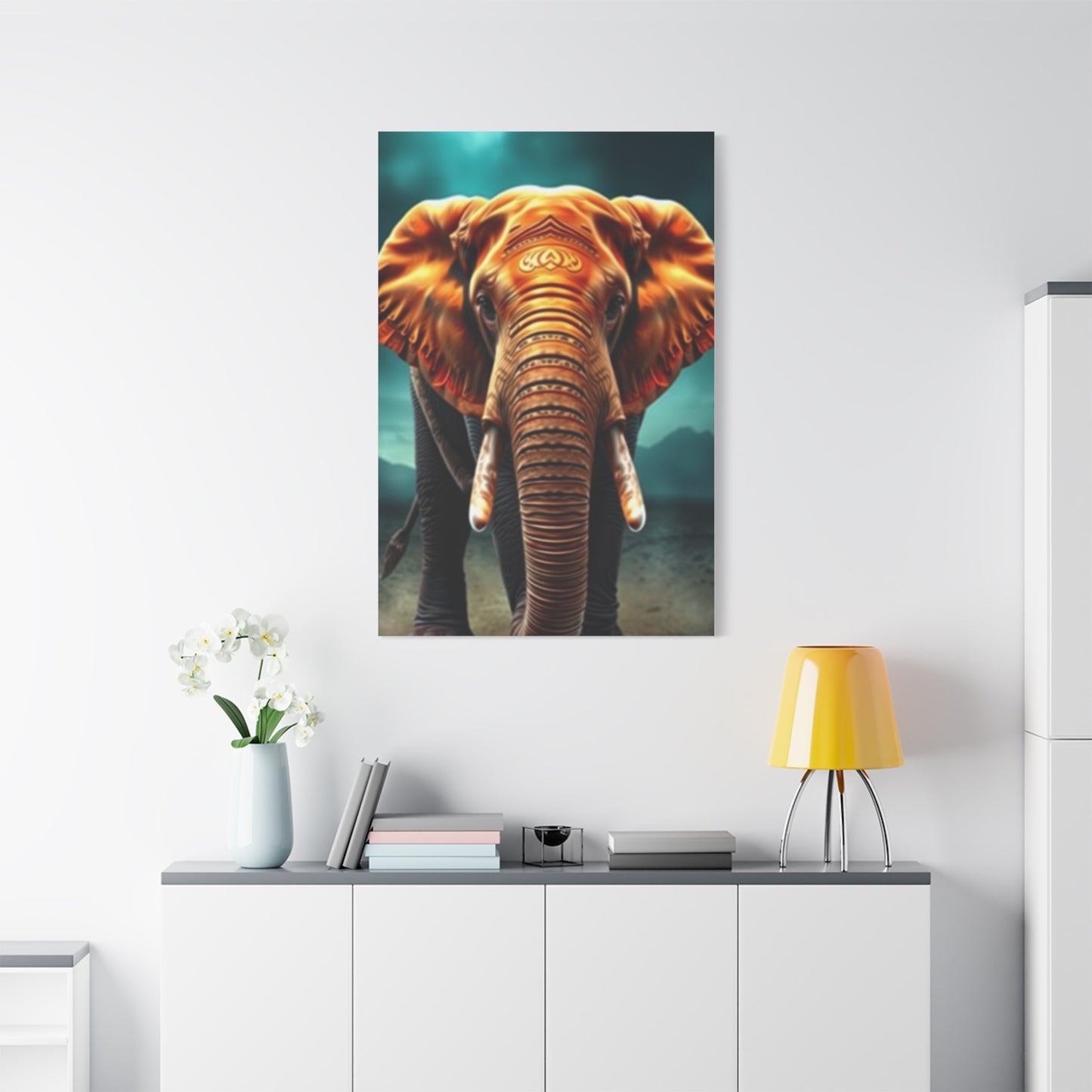 Gilded Trunk Symphony Wall Art & Canvas Print