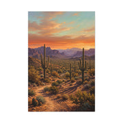 Sonoran Desert Panorama Southwest Wall Art & Canvas Print
