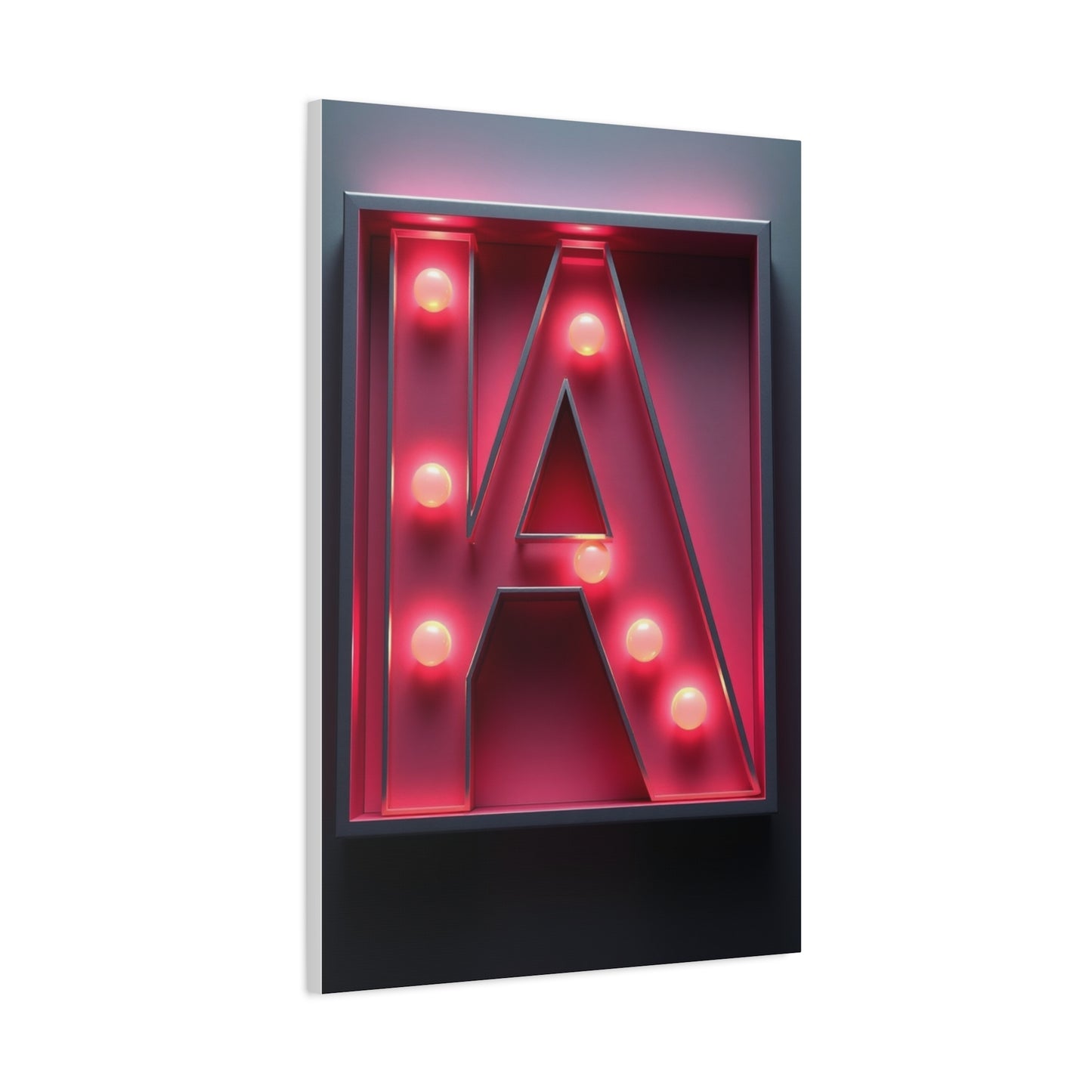 Luxury A Alphabet & Letter Art Collection Wall Art & Canvas Print