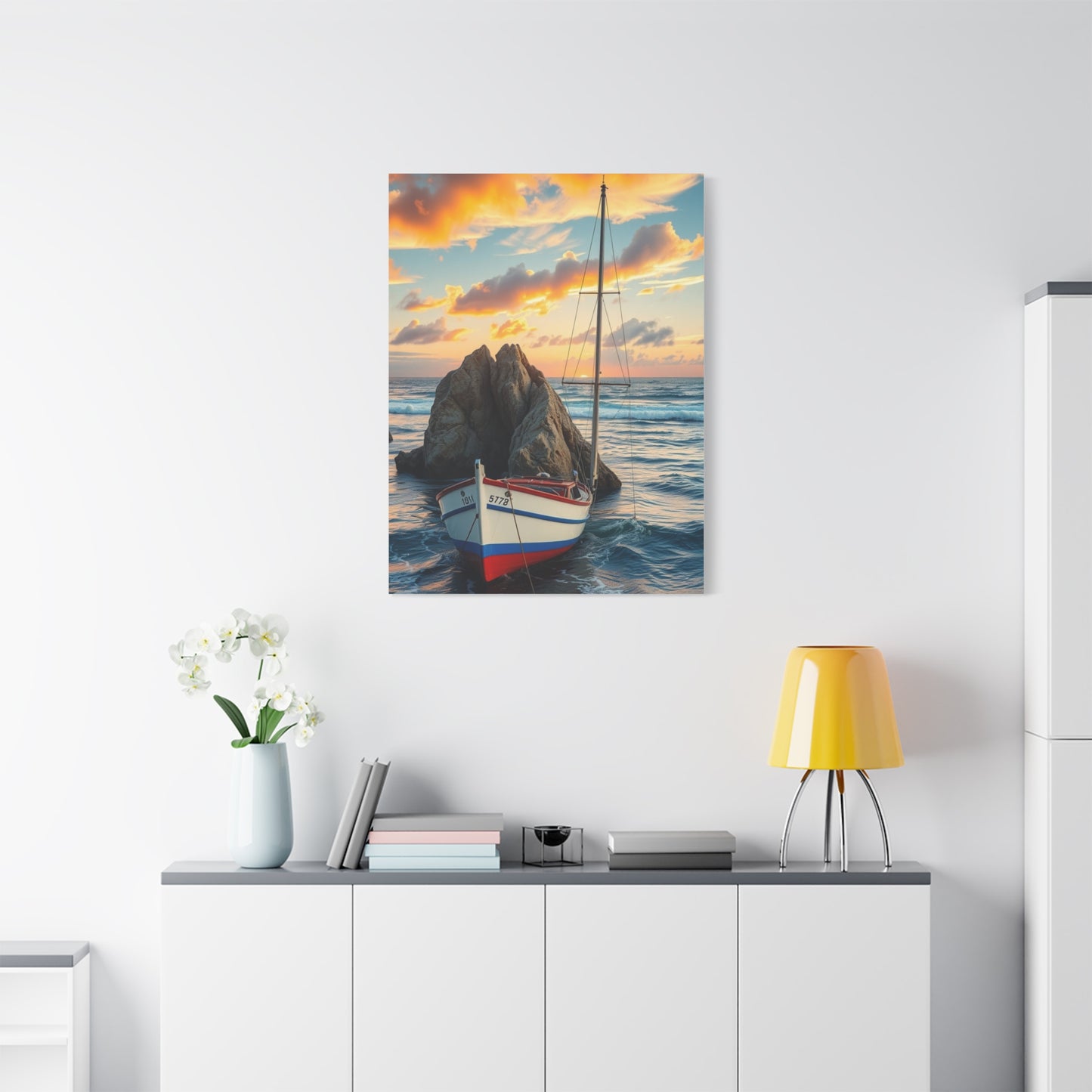 Oceans Whisper Elegance Wall Art & Canvas Print