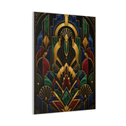 Neo Art Deco Jewel Geometry Wall Art & Canvas Print