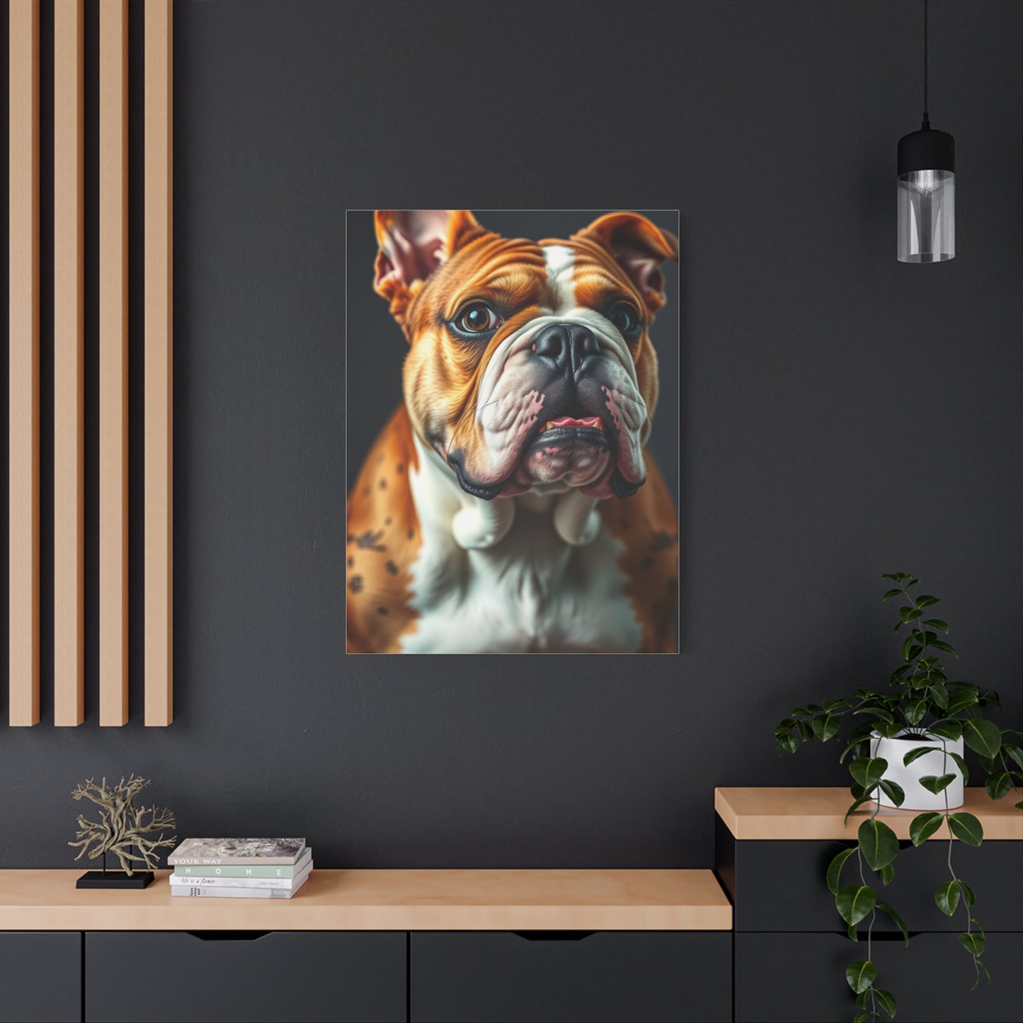 Bulldog Art Luxury Canvas Wall Art & Canvas Print