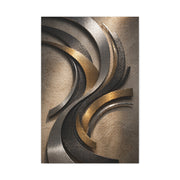 Executive Metal Wave Composition Wall Art & Canvas Print