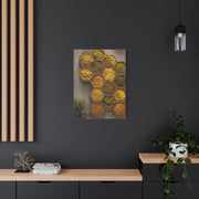 Honeycomb Preserved Moss Biophilic Installation Wall Art & Canvas Print