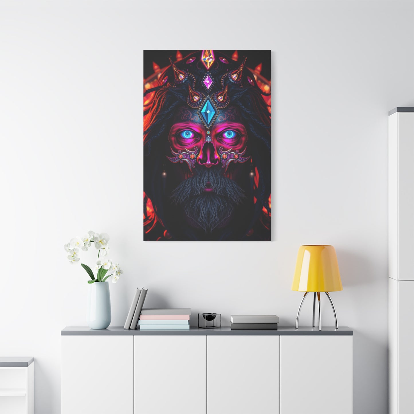 Hypnotic Visionary Tableau Wall Art & Canvas Print