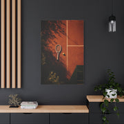 Clay Court Minimal Tennis Sports Wall Art & Canvas Print