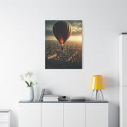 Hot Air Balloon City Horizon Wall Art & Canvas Prints