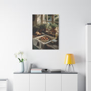 Farmhouse Sink Tomato Kitchen Scene Wall Art & Canvas Print