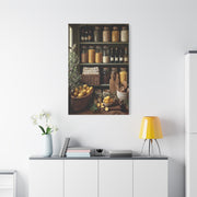 Pantry Shelf Kitchen Organization Wall Art & Canvas Print