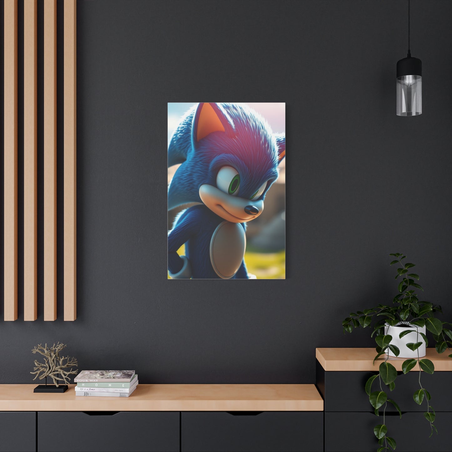 Sonic the Hedgehog Art Supreme Canvas Wall Art & Canvas Print