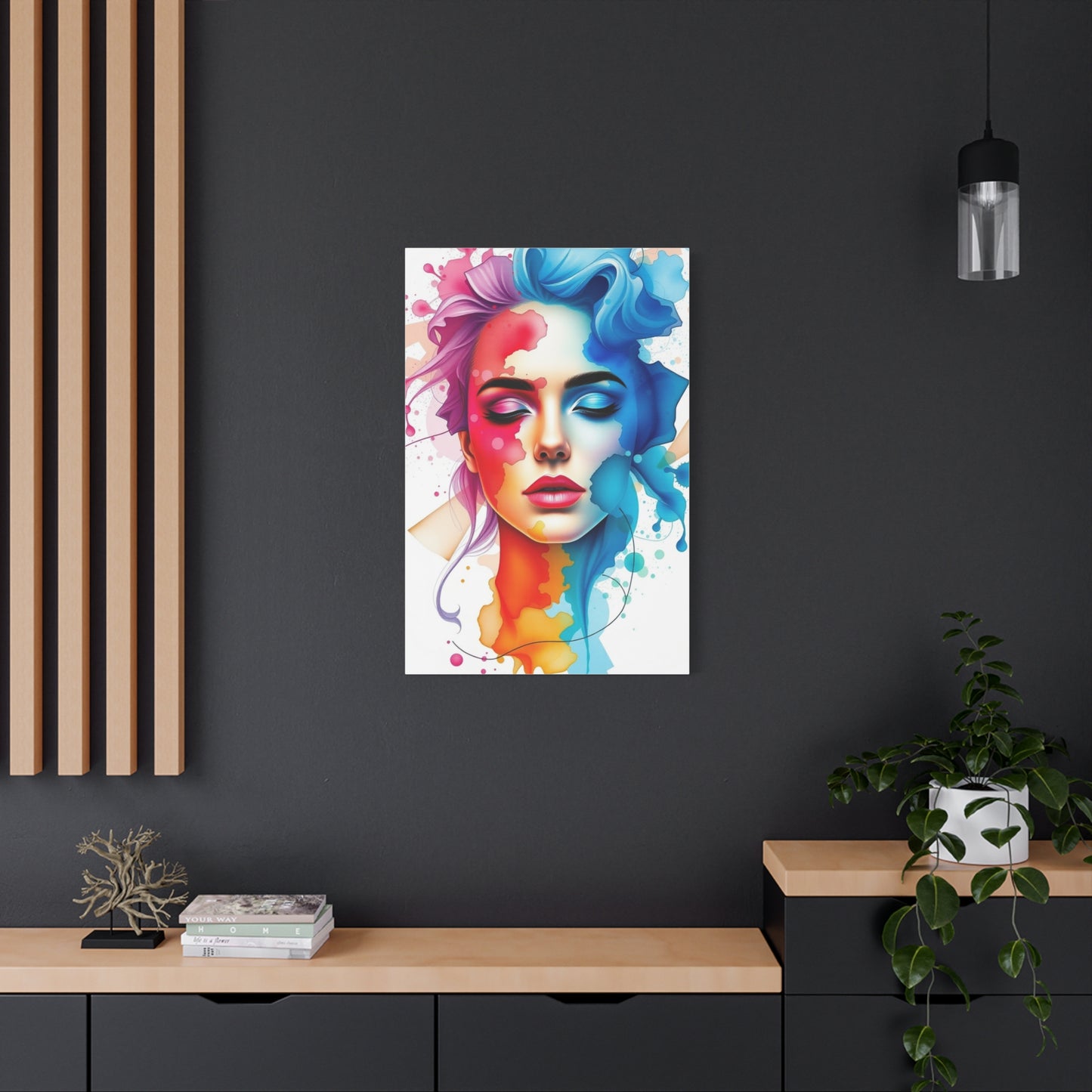 Vision Watercolor Art Art Wall Art & Canvas Print