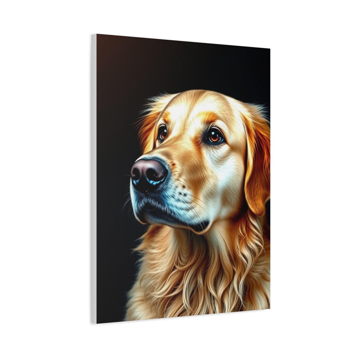 Supreme Golden Retriever Art Beautiful Collection Wall Art & Canvas Print