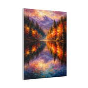 Vivid Forest Reflections Landscape Wall Art & Canvas Print