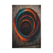 Urban Vortex Graffiti Tunnel Street Wall Art & Canvas Print