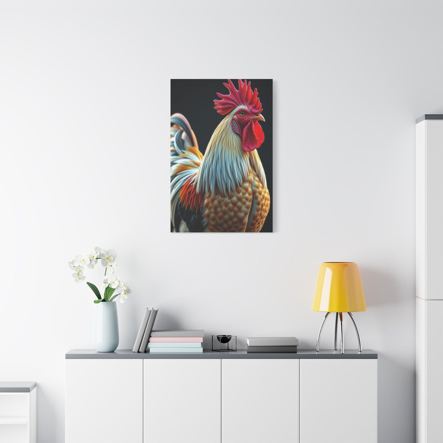 Chicken & Rooster Wall Art Supreme Gallery Wall Art & Canvas Print