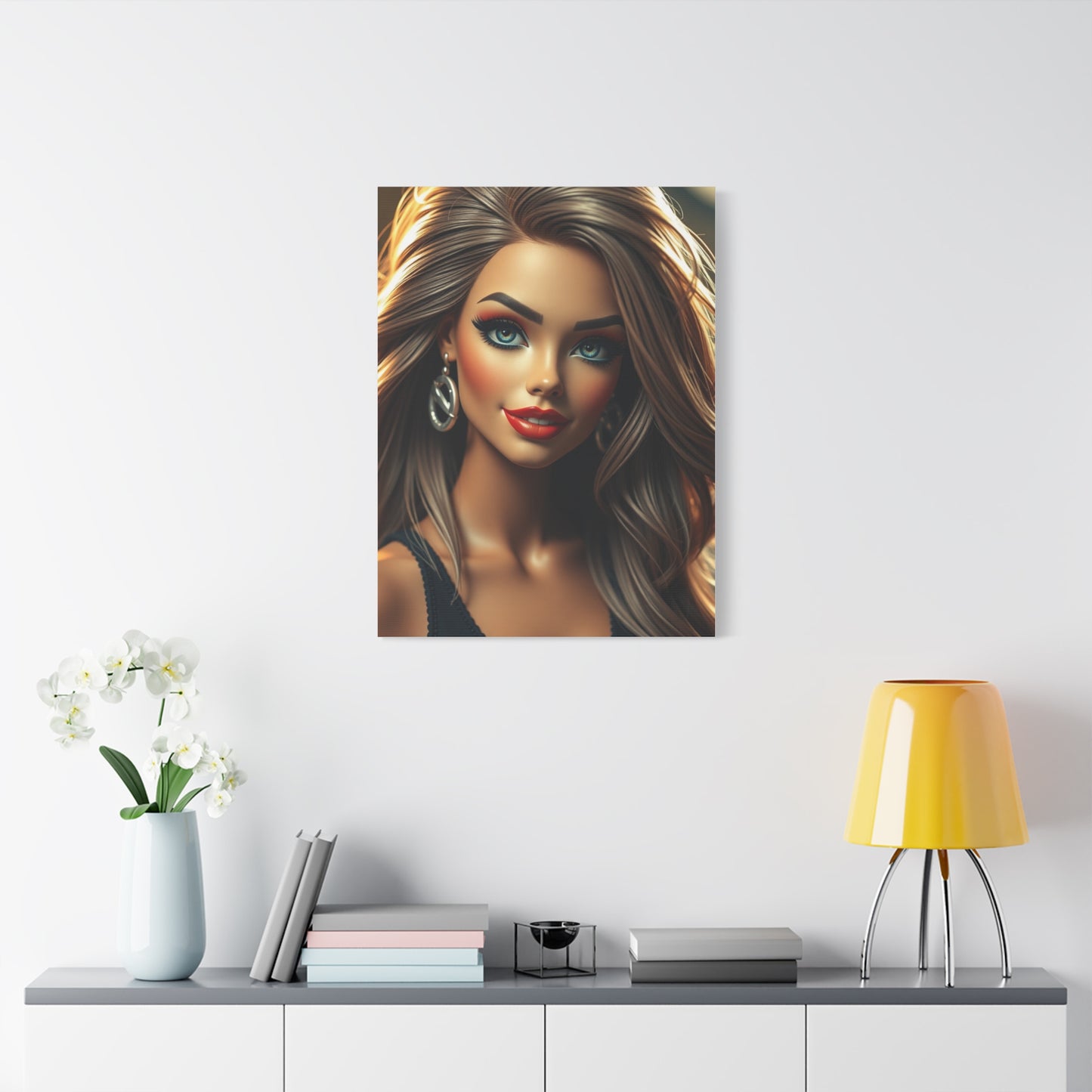 Barbiecore Art Luxury Canvas Wall Art & Canvas Print