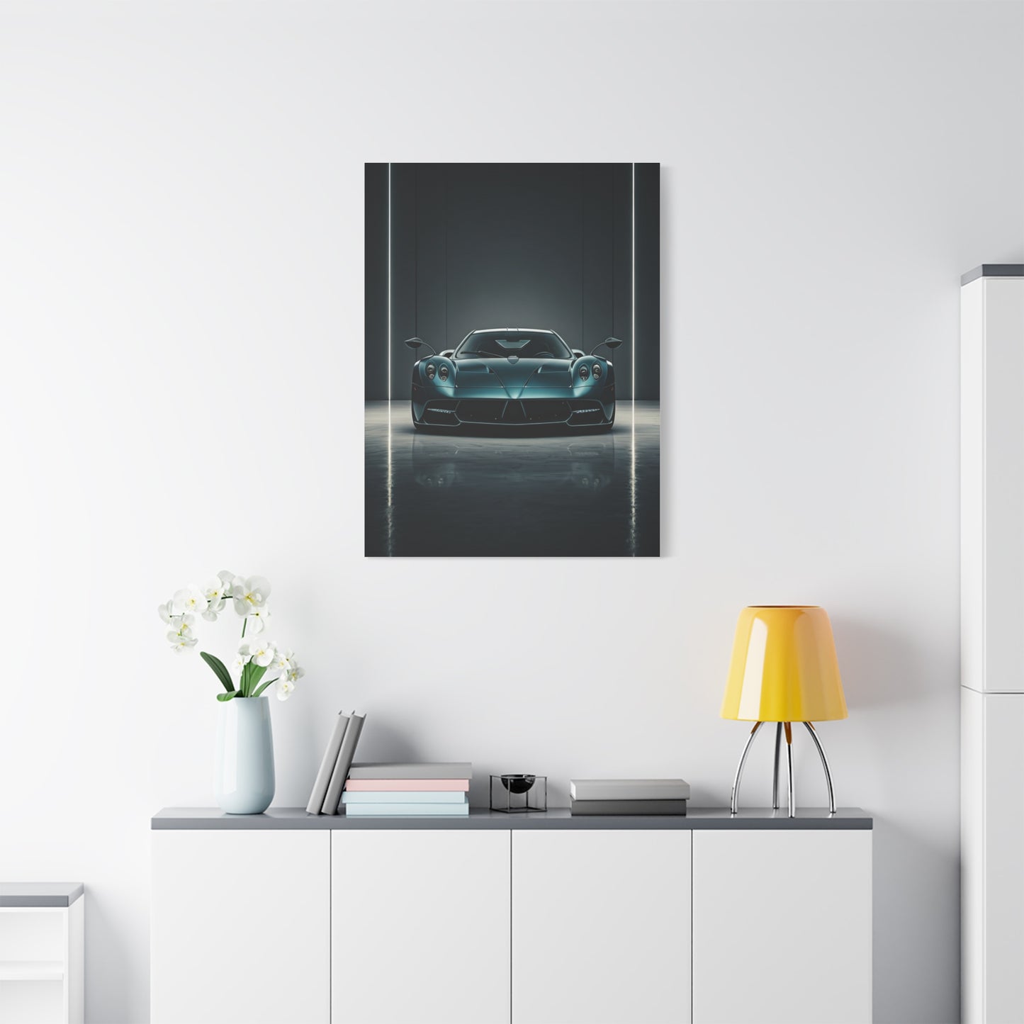 Pagani Huayra Museum Display Wall Art & Canvas Prints