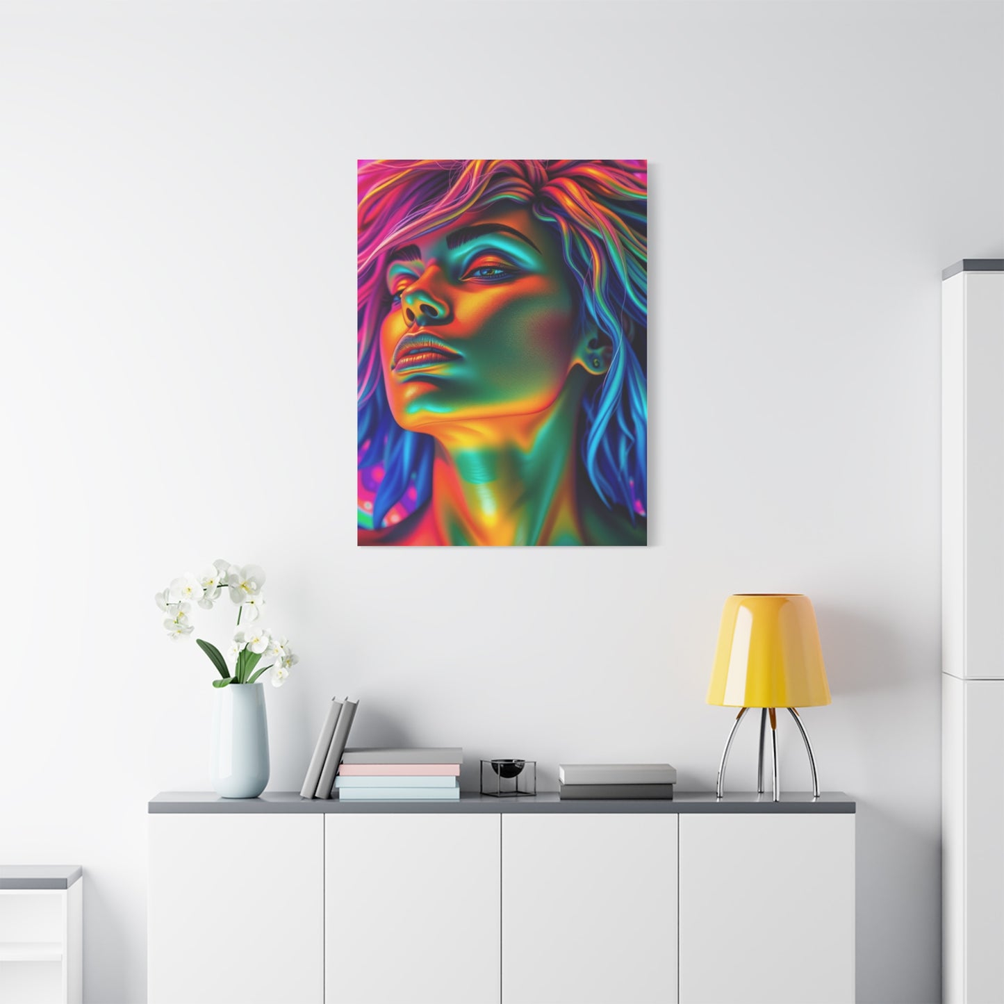 Chroma Symphony Canvas Wall Art & Canvas Print