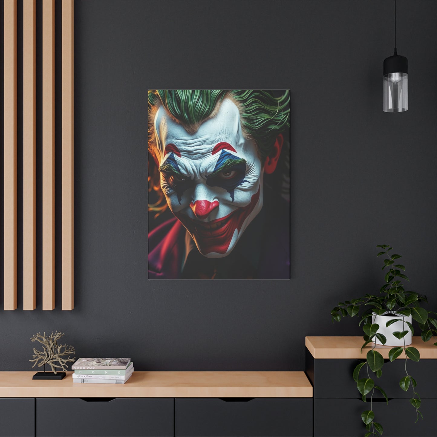 The Joker Art Supreme Canvas Wall Art & Canvas Print