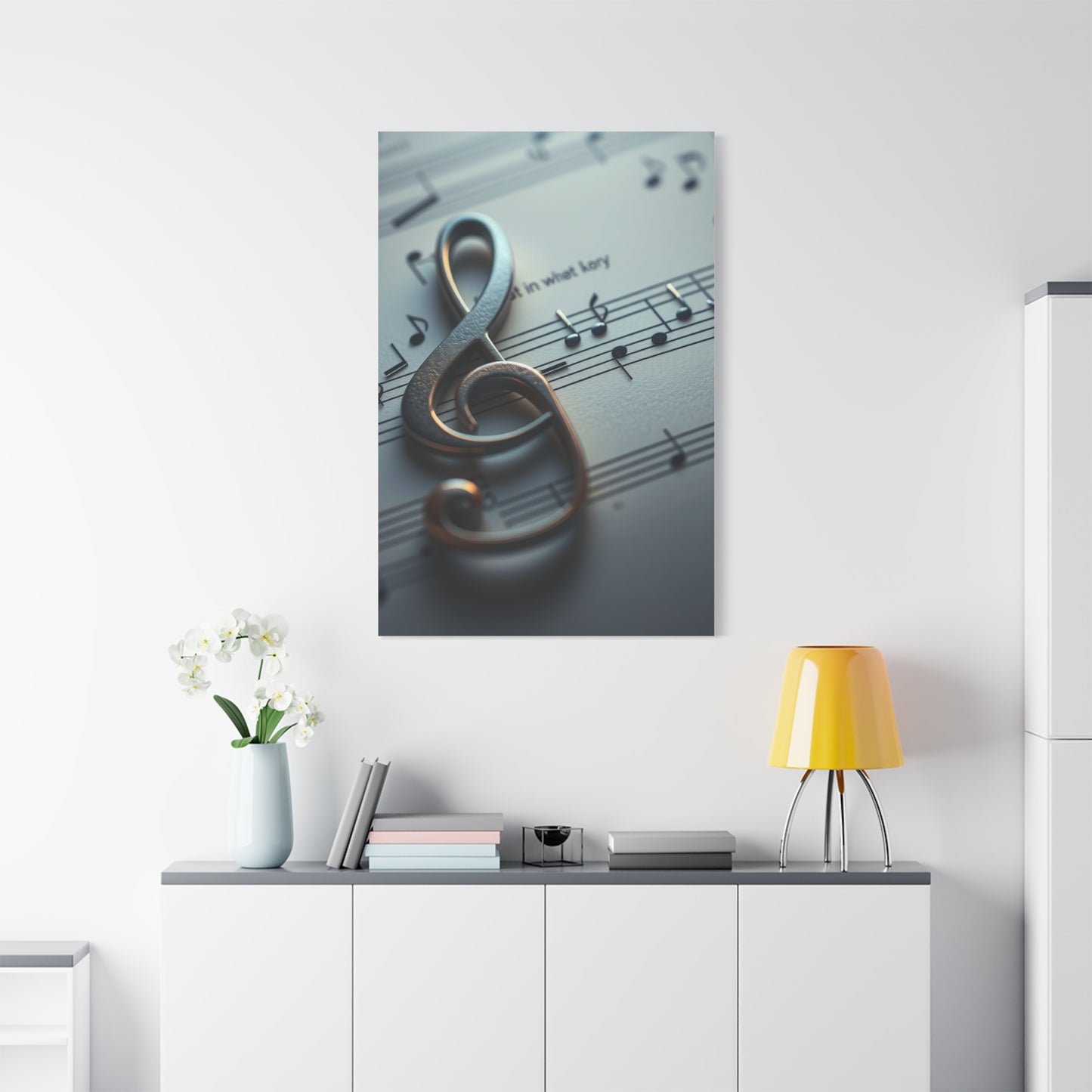 Musical Notes Art Luxury Canvas Wall Art & Canvas Print