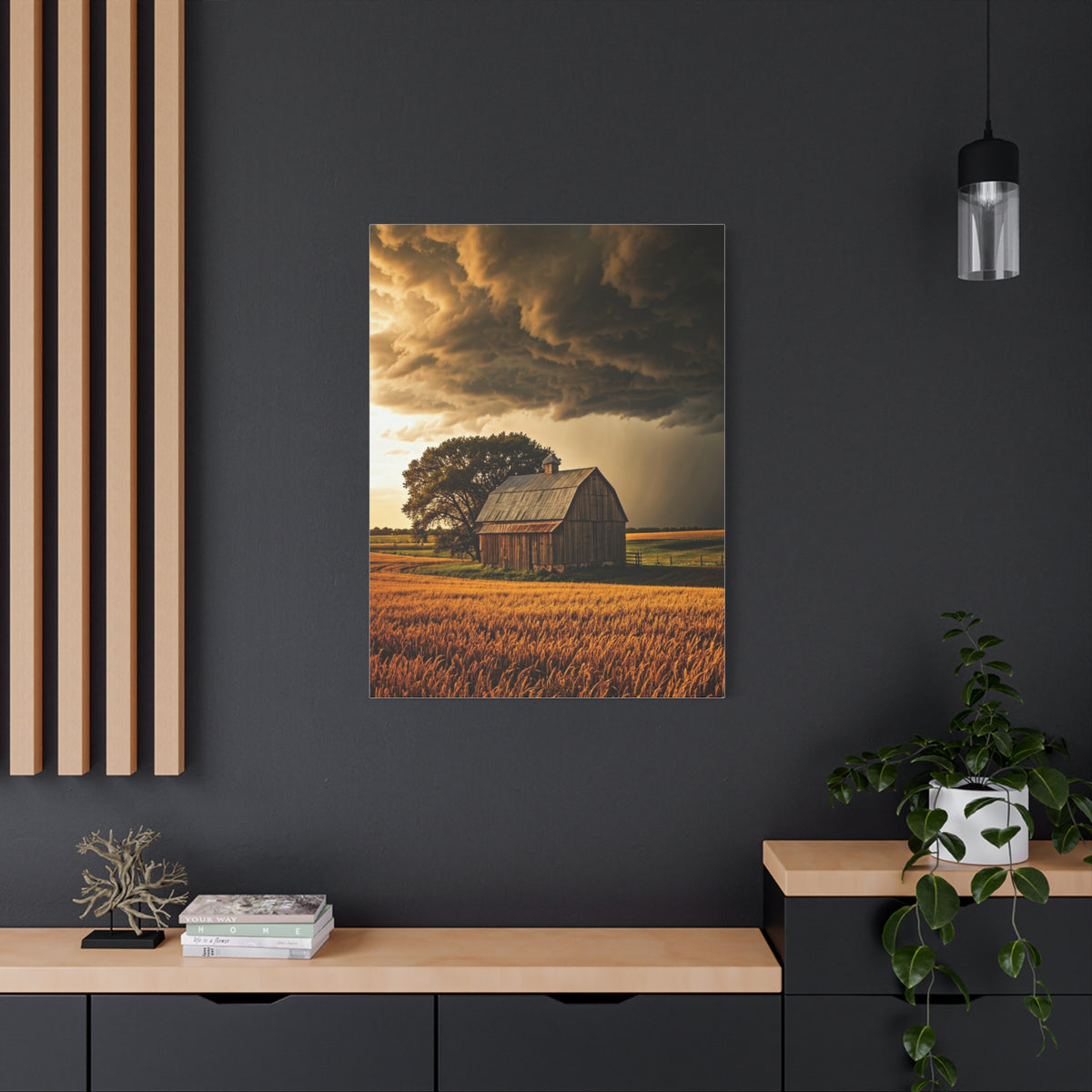 Stormlight Harvest Barn Wall Art & Canvas Prints