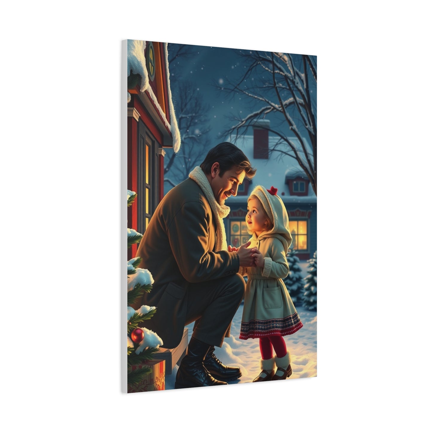 Holiday Splendor Canvas by Rockwell