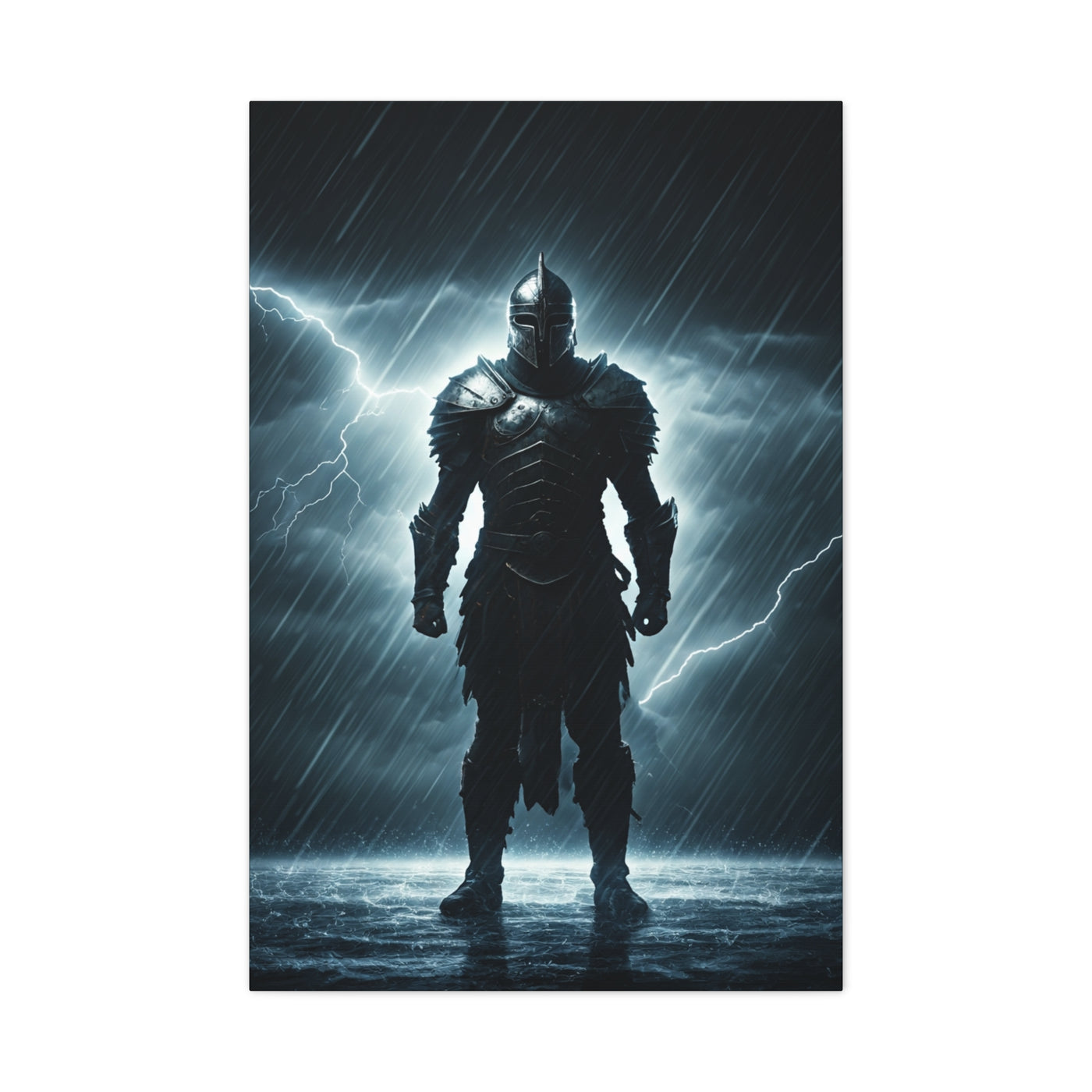 Stormbound Warrior Wall Art & Canvas Prints
