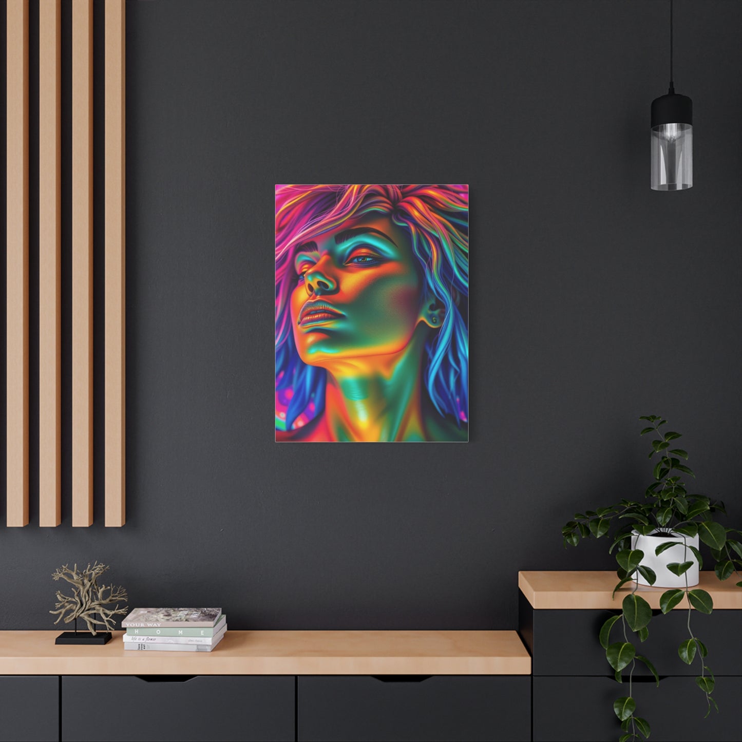 Chroma Symphony Canvas Wall Art & Canvas Print