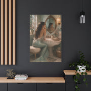 Vintage Vanity Mermaid Elegance Wall Art & Canvas Print