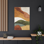Earthy Organic Abstract Landscape Wall Art & Canvas Print