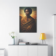 Golden Horizon Queen Portrait Wall Art & Canvas Prints