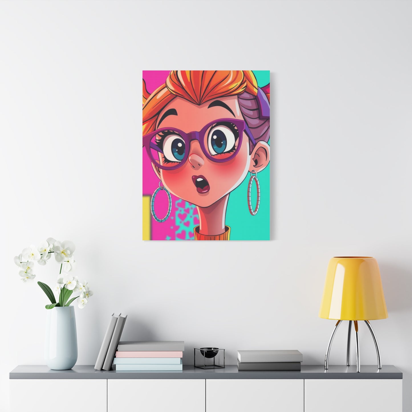Glamorous Animation Essence Wall Art & Canvas Print