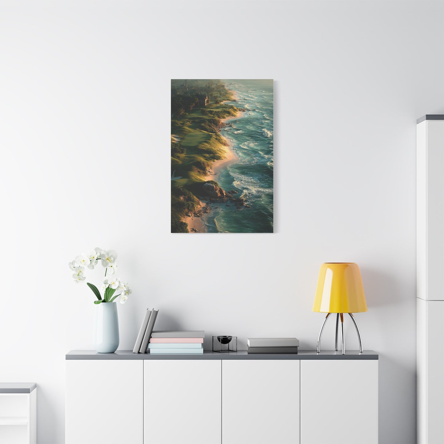 Coastal Links Golf Course Aerial Wall Art & Canvas Print