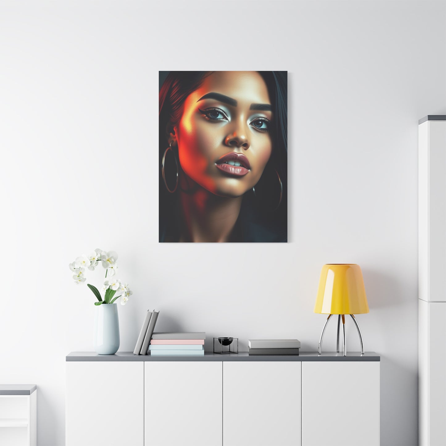Aaliyah Art premium Canvas Gallery Wall Art & Canvas Print