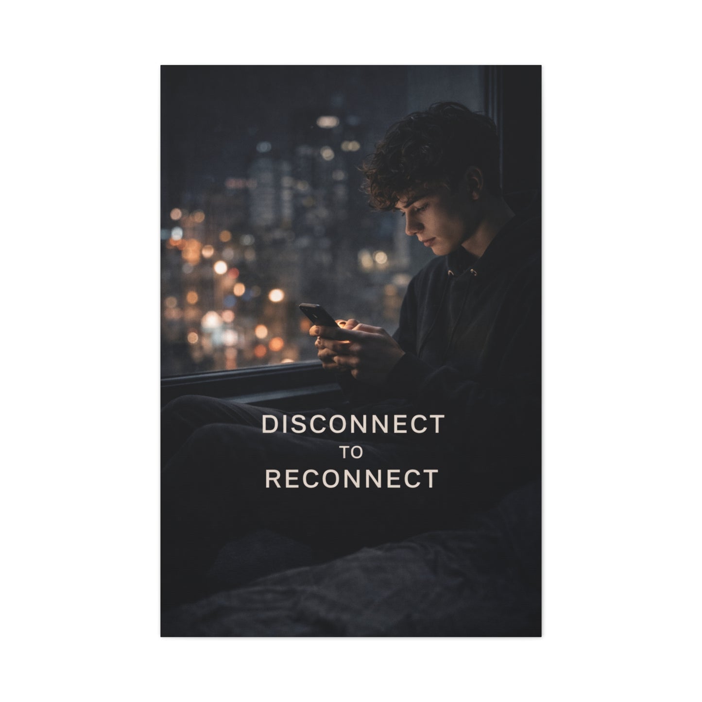 Disconnect to Reconnect Wall Art & Canvas Print