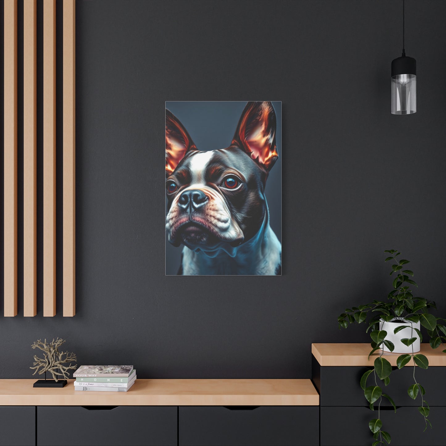 Supreme Collection Boston Terrier Art Wall Art & Canvas Print