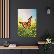 Monarch Butterfly Meadow Flight Wall Art & Canvas Prints