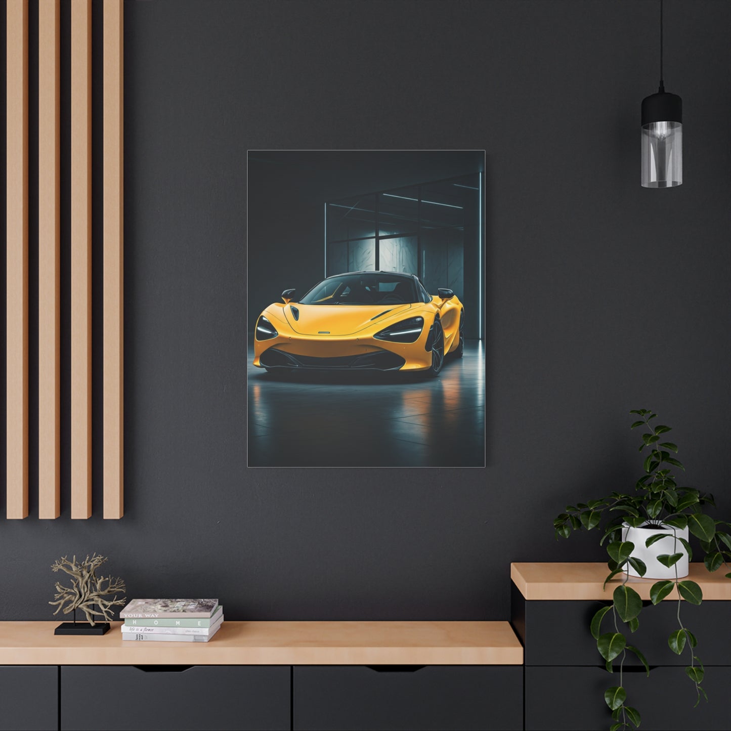 McLaren 720S Private Showroom Wall Art & Canvas Prints