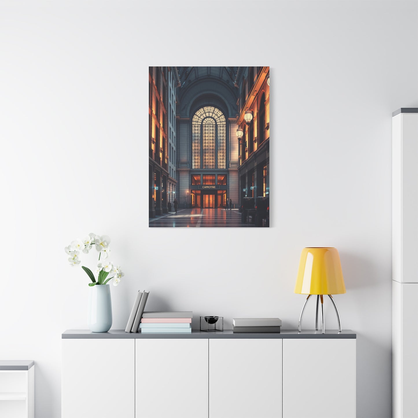 Architectural Symphony Canvas Wall Art & Canvas Print