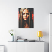 Intense Gaze Modern Portrait Wall Art & Canvas Print