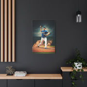 Pitcher Power Throw Action Wall Art & Canvas Prints