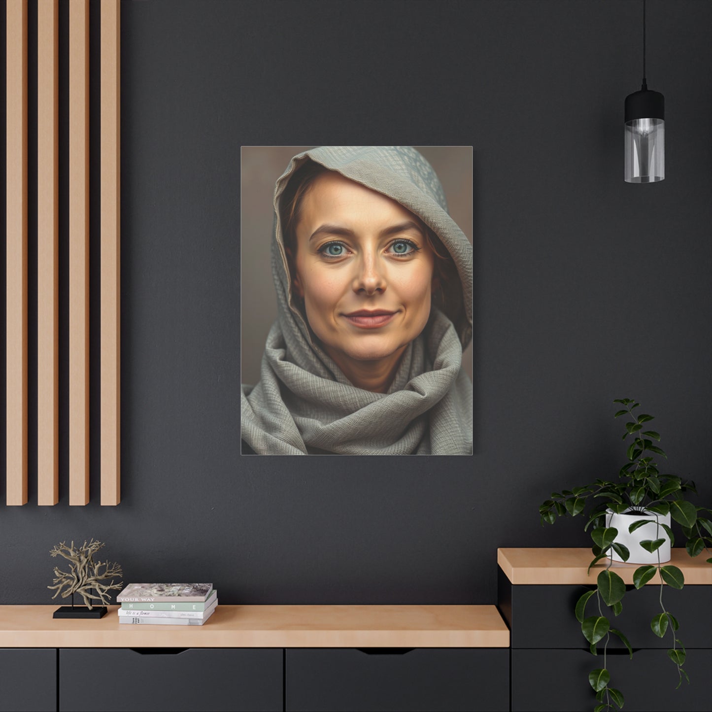 Collection Taupe, Linen, and Gray Art Art Wall Art & Canvas Print