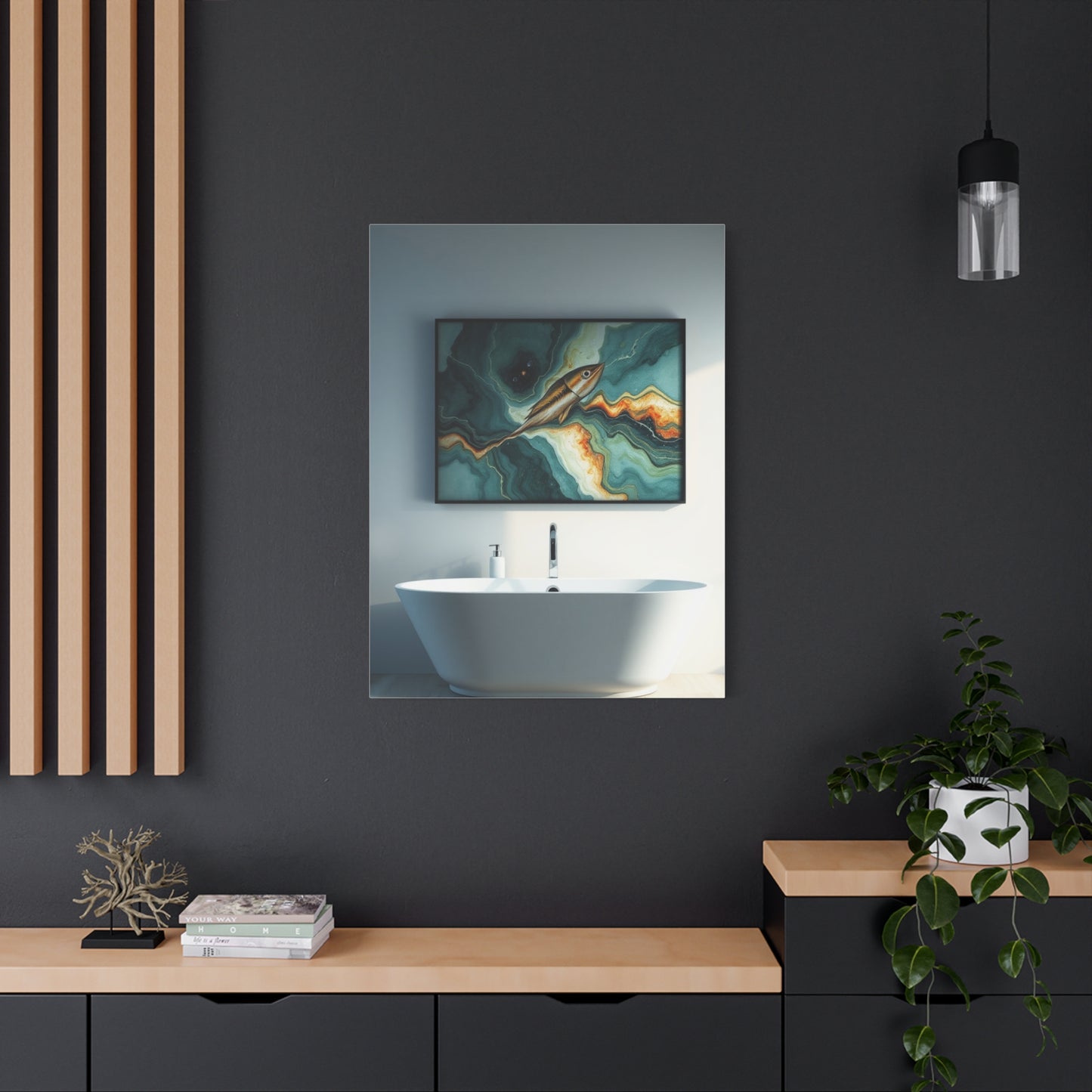 Grandeur Bath Tableau Wall Art & Canvas Print