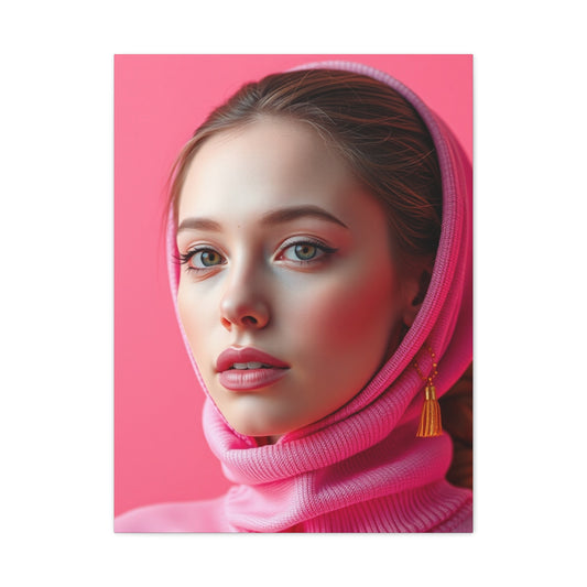 Pink Art Premium Canvas 19 Wall Art & Canvas Print