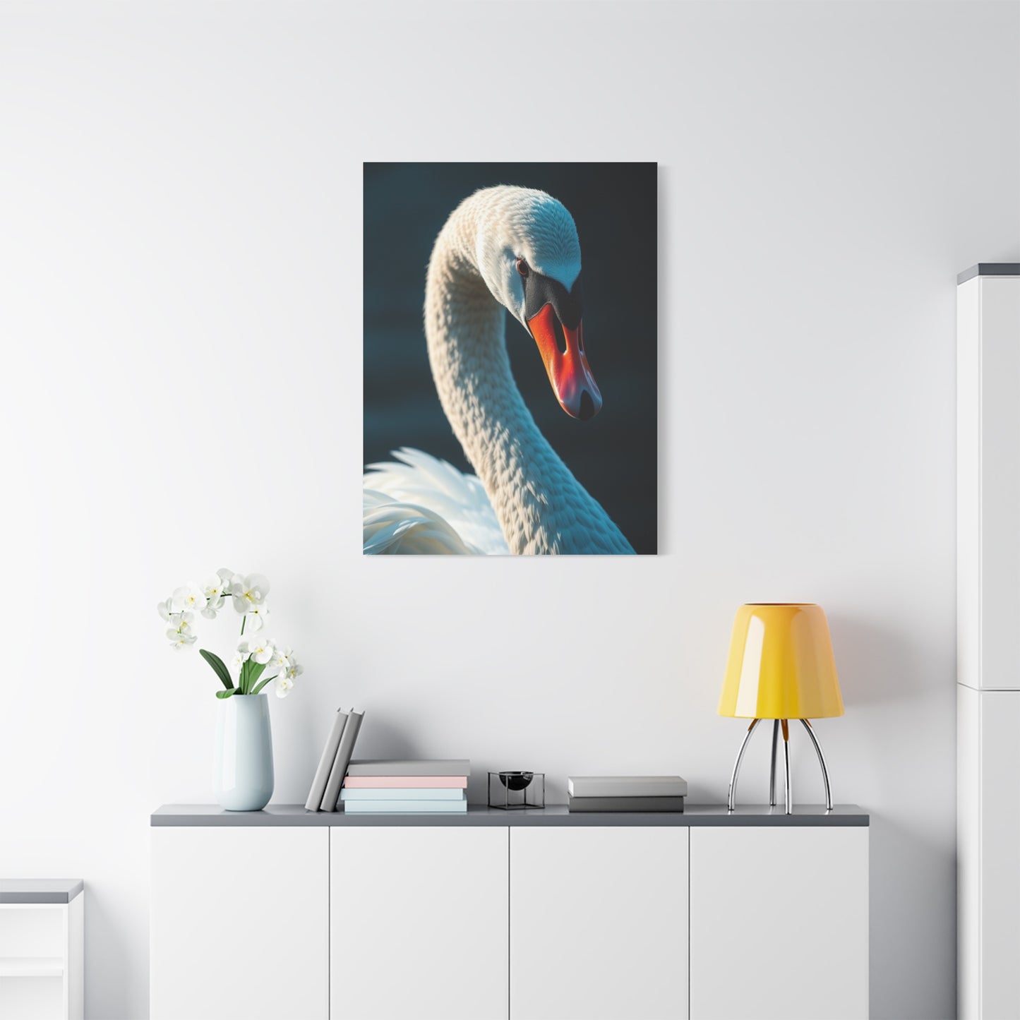 Swan Art Canvas Art 8 Wall Art & Canvas Print