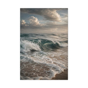 Rolling Shoreline Ocean Curl Wall Art & Canvas Print