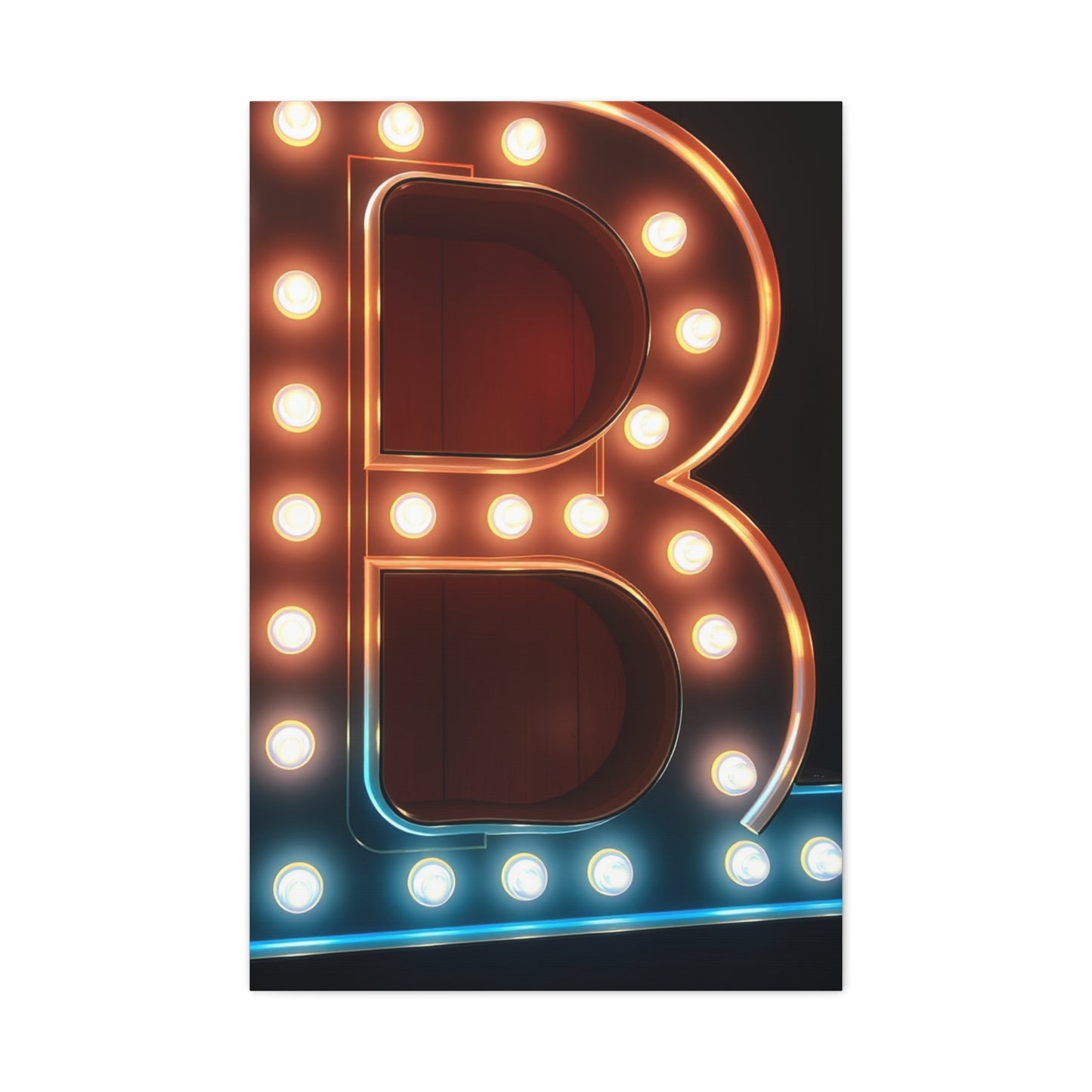 Alphabet & Letter A Art Supreme Canvas Wall Art & Canvas Print